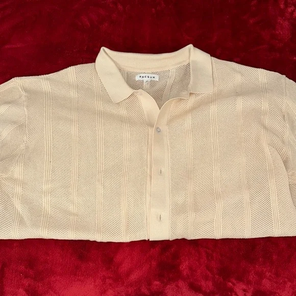 short sleeved dress shirt Navy Short Sleeve Tapered Fit Shirt - Muscle Fitted